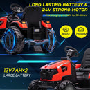 3-in-1 Ride-On Electric Tractor, Excavator & Bulldozer Vehicle with 24V Battery and Trailer Magic Cars 9