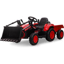 3-in-1 Kids Electric Ride-On Tractor with Trailer 12V Battery and Remote Control Magic Cars 1