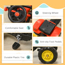 3-in-1 Kids Pedal Ride-On Excavator Bulldozer Digger Toy with Forward Movement Magic Cars 3