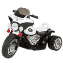 Battery-Powered 3-Wheel Police Chopper Ride-On Toy Motorcycle in Black Magic Cars Variant 0