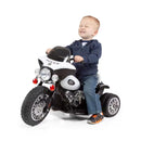 Battery-Powered 3-Wheel Black Police Chopper Ride-On Toy Motorcycle Magic Cars 2
