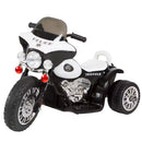 Battery-Powered 3-Wheel Black Police Chopper Ride-On Toy Motorcycle Magic Cars 9