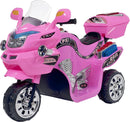 Electric 3-Wheel Motorcycle for Kids 3-6 Years Battery-Powered with Lights and Decals Magic Cars 2