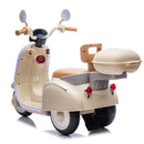 12V Electric 3-Wheel Ride-On Motorcycle for Kids with Large Storage Space, Ages 3-6 Magic Cars 2