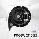 300DB Super Loud 12V Waterproof Double Car Horn with Strong Penetrating Sound Magic Cars 1