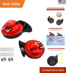 300DB Waterproof Dual Horns for Cars and Motorcycles Accessory Magic Cars Variant 0