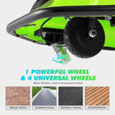 24V Kids Electric Drift Go-Kart with 360° Rotation and Bluetooth Control Green Magic Cars 7