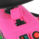 24V Kids Electric Drifting Go-Kart with 360° Spin and Bluetooth – Pink Magic Cars 16