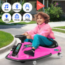 24V Kids Electric Drifting Go-Kart with 360° Spin and Bluetooth – Pink Magic Cars 1