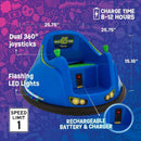360-Degree Spinning Electric Bumper Car for Toddlers with LED Lights and Safety Belt Magic Cars 5