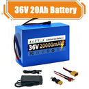 36V 20Ah Power Pack with 54.6V 2A Charging, T-Plug and XT60 Connectors Magic Cars Variant 0
