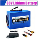 36V 20Ah Lithium-Ion Battery with 30A BMS for 100W-1000W Motors Magic Cars Variant 0