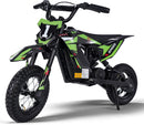 36V Green Electric Dirt Bike for Kids 5-10 Years - Off-Road Trail Toy Magic Cars Variant 0