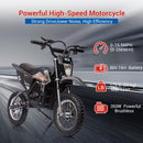 36V Electric Dirt Bike Ride-On Motorcycle with High-Power Motor for Kids 14+ Years Magic Cars 12
