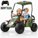 36V Electric Golf Cart for Kids - 2-Seater Ride-On with Remote Control and Canopy, Powered by 800W Motors Magic Cars Variant 0