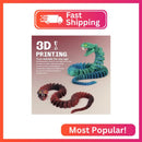 Articulated 3D Printed Snake Figure Magic Cars 1