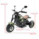 6V Electric 3-Wheel Ride-On Motorcycle Toy for Kids with Colorful Lights and Music Magic Cars 15