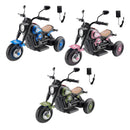 6V Electric 3-Wheel Ride-On Motorcycle Toy for Kids with Colorful Lights and Music Magic Cars 5