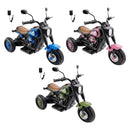6V Electric 3-Wheel Ride-On Motorcycle Toy for Kids with Colorful Lights and Music Magic Cars 6