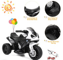 3-Wheel 6V Electric Ride-On Motorcycle for Kids with Remote Control and LED Lights, Red Magic Cars 3