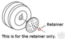 4-Pack Genuine Fisher-Price Power Wheels Retainer Cap (Part 00801-1451) Magic Cars 1