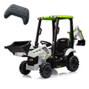 12V Kids Ride-On JCB Excavator Toy Car with Four Transformable Modes Magic Cars 0