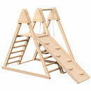 4-in-1 Indoor Jungle Play Gym with Baby Swing, Slide, and Ladder Magic Cars 5