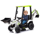 12V Kids Electric Ride-On Excavator and Bulldozer Vehicle with Remote Control Magic Cars 7