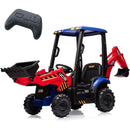 12V Kids Electric Ride-On Excavator Car Toy with Remote Control Magic Cars 1