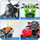 Set of 4 Pull Back Motorbikes for Children Magic Cars 4