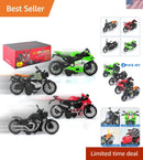 Set of 4 Pull Back Motorbikes for Children Magic Cars Variant 0