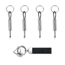 Set of 4 Guitar Plug Keychains with Leather Keyring for Marshall Amps Magic Cars Variant 0