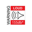 Standard Duty Chrome Train Horn with 4 Trumpets Model 46130 Magic Cars 1