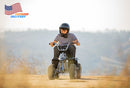 24V Electric Battery-Powered Ride-On 4-Wheeler Dirt Quad Bike Toy Magic Cars 1