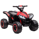 Electric 4-Wheeler ATV for Kids Ages 3-5 with Built-in Music Red Magic Cars 2