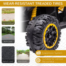 Electric 4-Wheeler ATV for Kids with Music, Yellow, Ages 3-5 Years Magic Cars 5