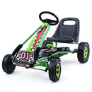 4-Wheel Pedal-Powered Kids Ride-On Go-Kart Racer Car for Outdoor Play Magic Cars 0