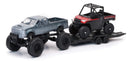 Metal 4x4 Pickup Truck and Polaris Ranger Toy Vehicle Set Magic Cars 4