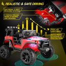 400W 24V Two-Seater Electric Kids’ Truck with Parental Remote Control and USB Port Magic Cars 6