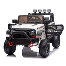 24V Bluetooth Ride-On Car for Kids 3+ with MP3 Music and Large Display