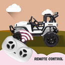 48.4 Inch Large 12V Battery-Powered Electric Ride-On Car for Kids with 2 Seats Magic Cars 1