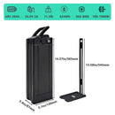48V 20Ah Folding Bike Battery with 30A BMS for 100W-1000W Power Systems Magic Cars 1