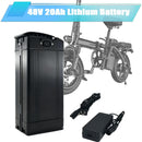48V 20Ah Folding Bike Battery with 30A BMS for 100W-1000W Power Systems Magic Cars Variant 0