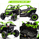 48V 2-Seater Electric Ride-On UTV Car 800W Green Kids Toy Magic Cars 2