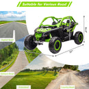 48V 2-Seater Electric Ride-On UTV Car 800W Green Kids Toy Magic Cars 4