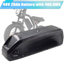 High-Capacity 48V 20Ah Battery with 40A BMS and 5-Pin Base Connector, Includes 54.6V 2A Charger with Safety Lock Magic Cars Variant 0