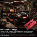 48V Golf Cart Battery Charger with 12A Output and 3-Pin Round Plug for 12A Club Car Magic Cars 5