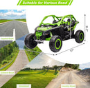 48V Electric 4WD 2-Seater Kids Ride-On UTV Truck with 800W Motor and Remote Control Green Magic Cars 1