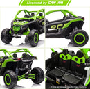 48V Electric 4WD 2-Seater Kids Ride-On UTV Truck with 800W Motor and Remote Control Green Magic Cars 2