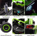 48V Electric 4WD 2-Seater Kids Ride-On UTV Truck with 800W Motor and Remote Control Green Magic Cars 3